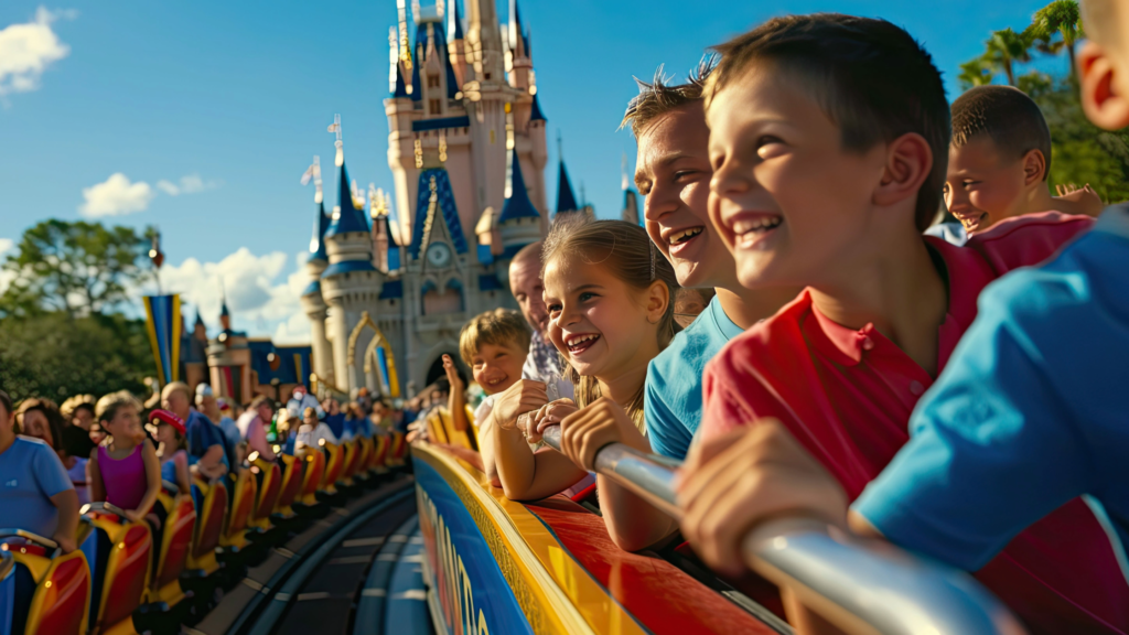 traveling to theme parks in Orlando
