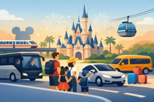Best Transportation for Disney World Families