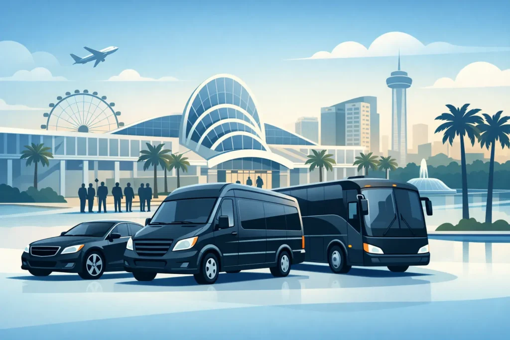 Corporate Transportation for Conventions Orlando