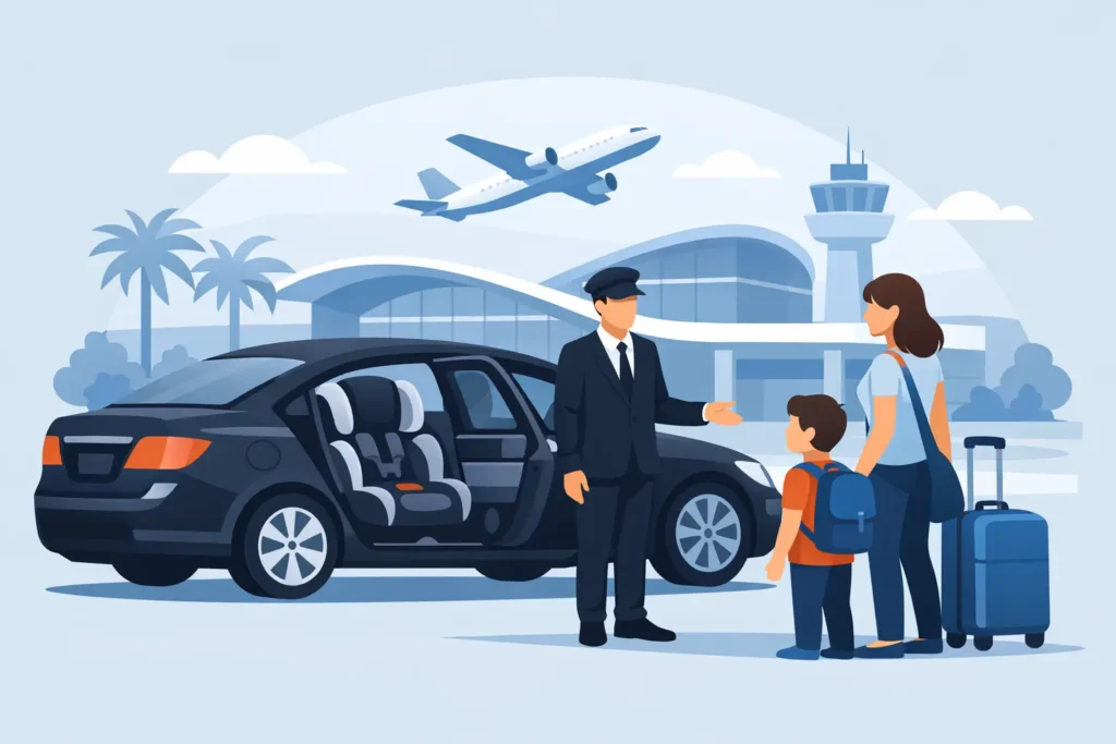 MCO Airport Car Service With Car Seat Options