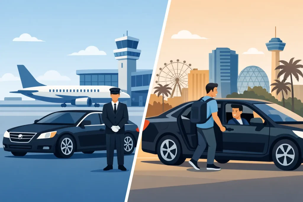 Private Airport Transportation vs Uber Orlando