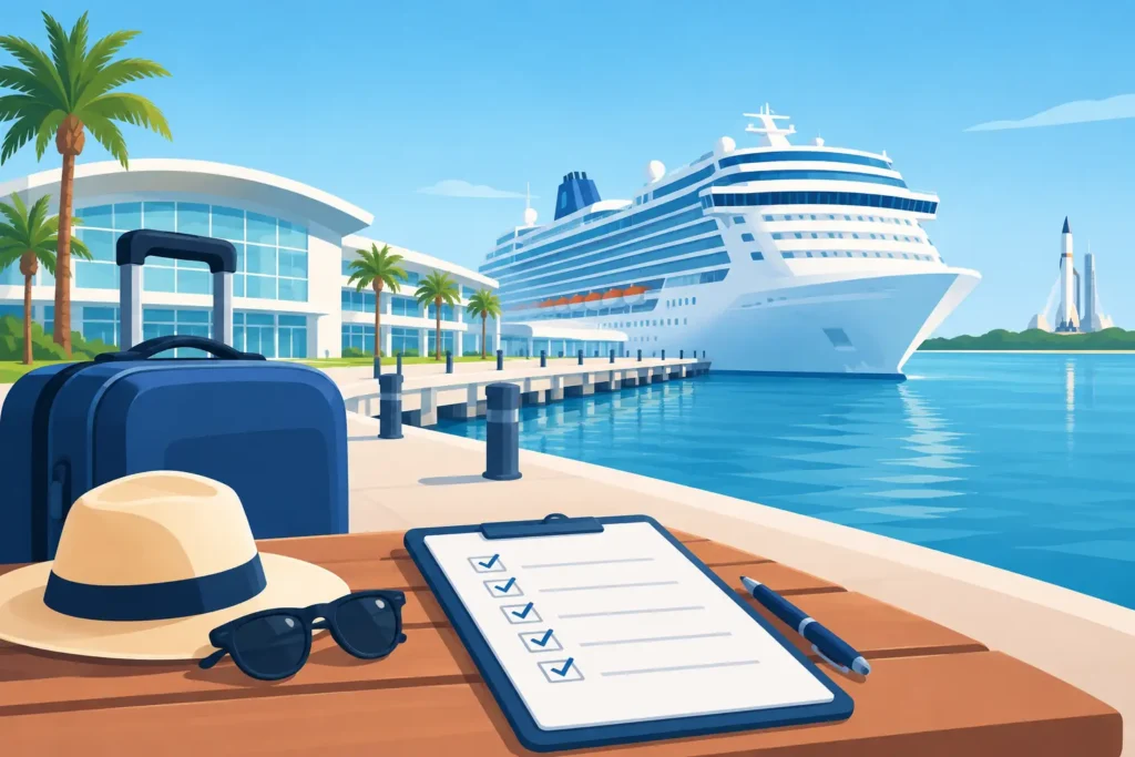 Port Canaveral Departure Checklist for Cruise Day