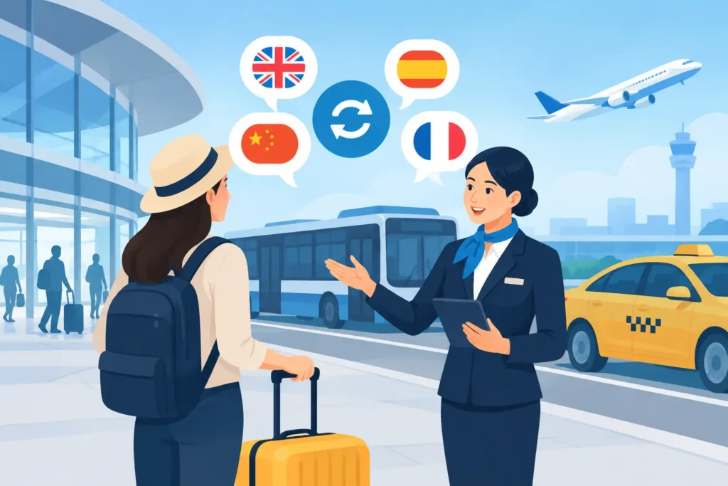 Bilingual Transportation for International Travelers